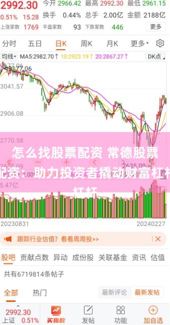 怎么找股票配资 常德股票配资：助力投资者撬动财富杠杆